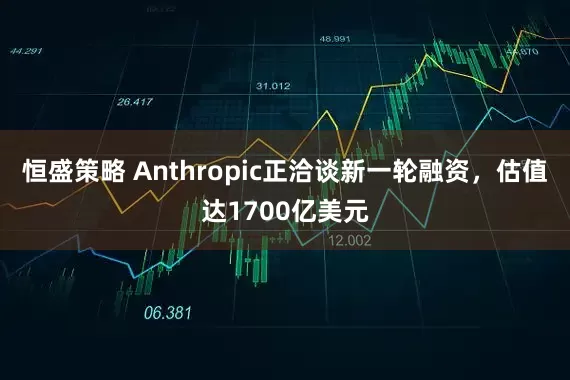 恒盛策略 Anthropic正洽谈新一轮融资，估值达1700亿美元